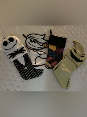 The Nightmare Before Christmas Jack Skellington Plush Stocking (4)